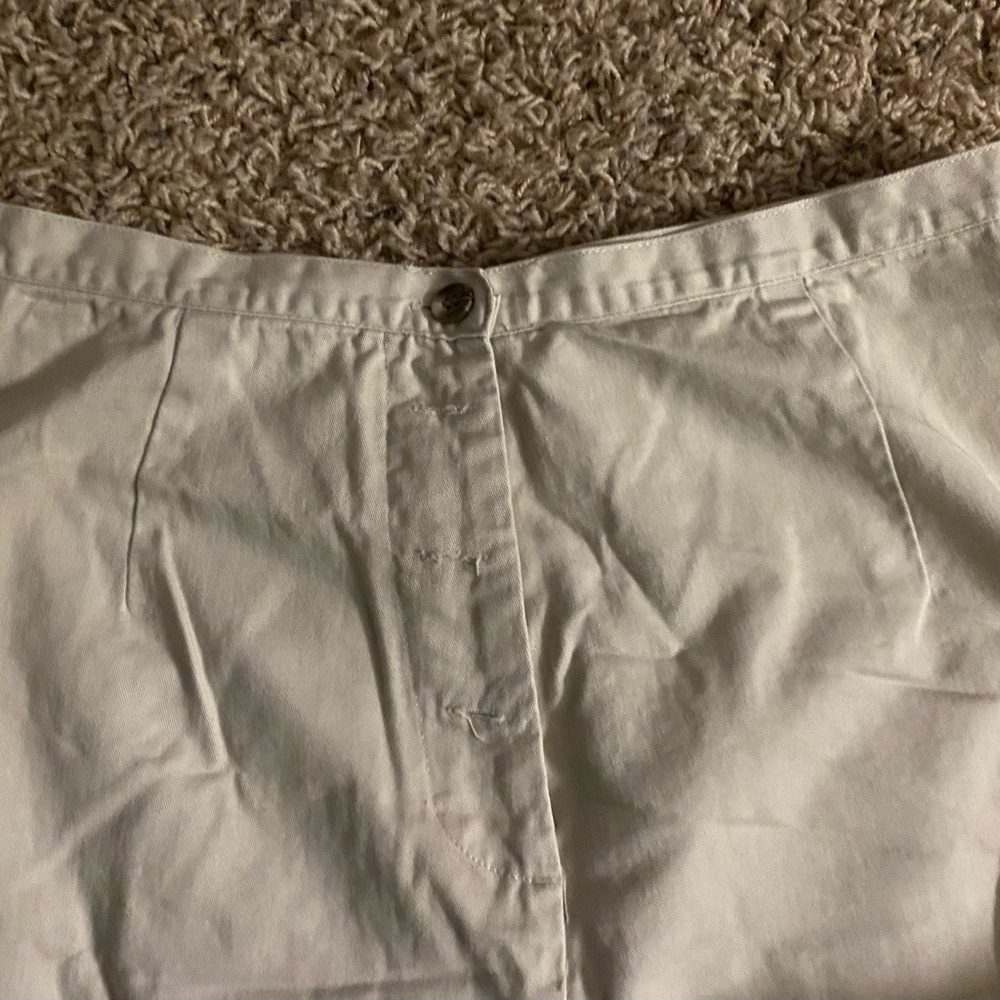 Christopher & Banks Cream/Khaki Maxi Skirt - Picture 2 of 7